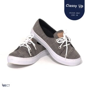 classy up with rope size 38 39, color: gray